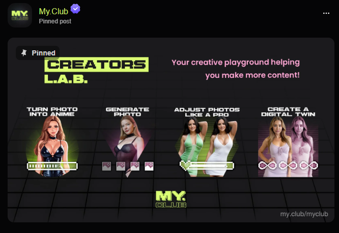 MyClub #1 For Creators