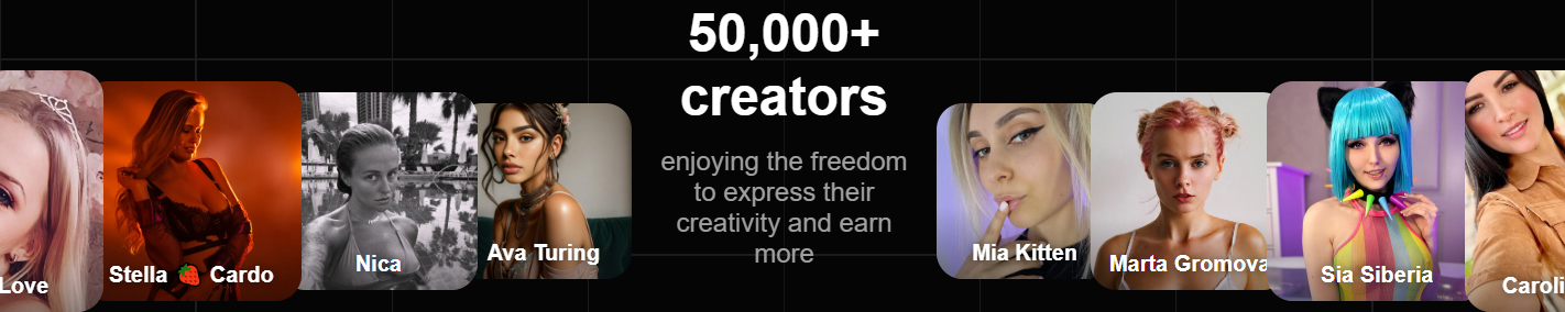 Enjoying the freedom to express their creativity and earn more